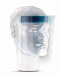 LLG-Disposable Protective Visors | Description : LLG-Disposable Protective Visors, clear lens, elastic headband, anti-fog